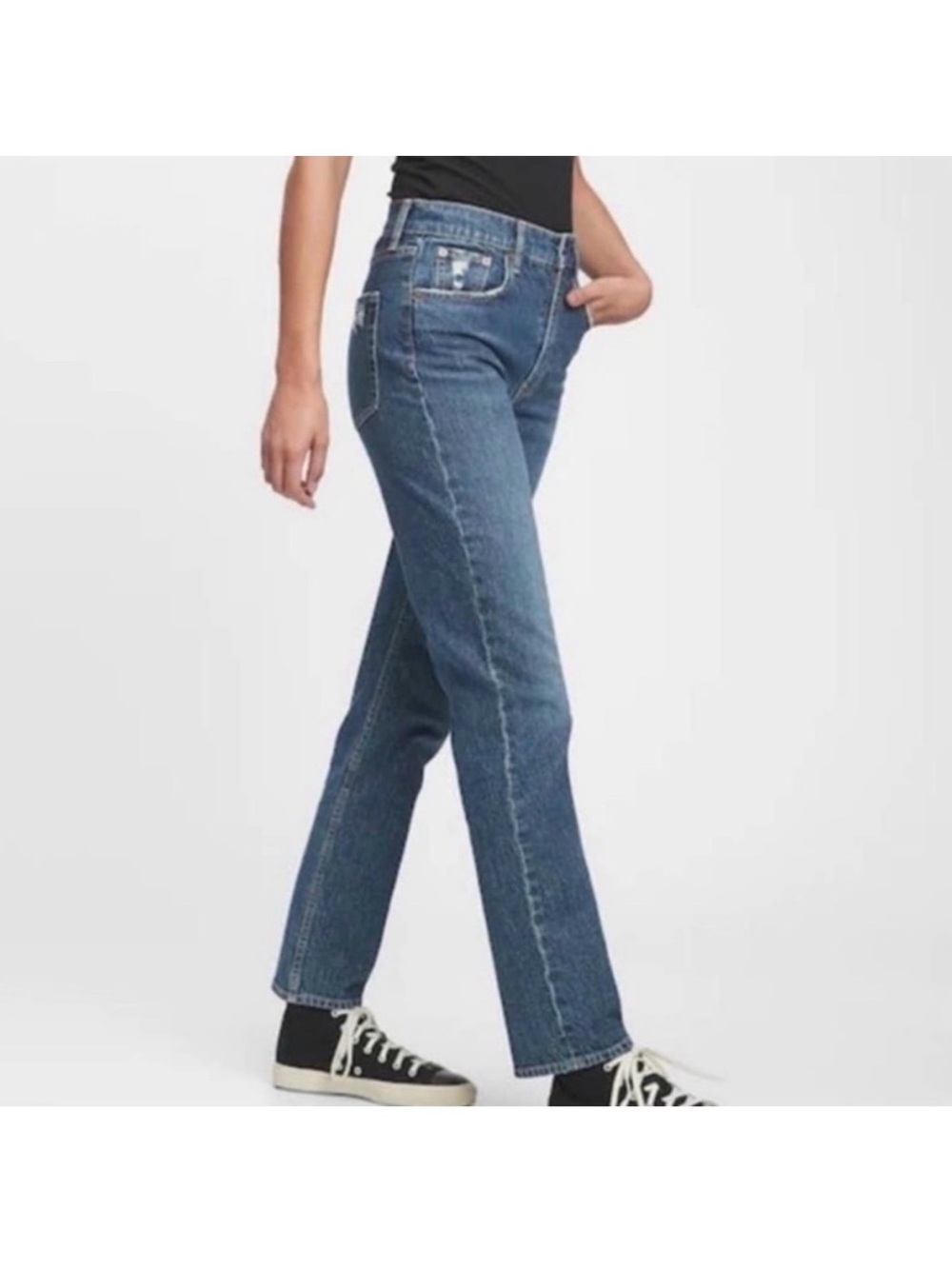 GAP Sky High Straight Jeans- Sz 6